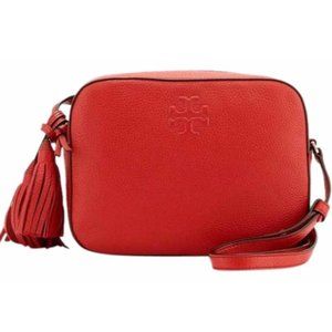 Tory Burch Thea Shoulder Bag in Brilliant Red
